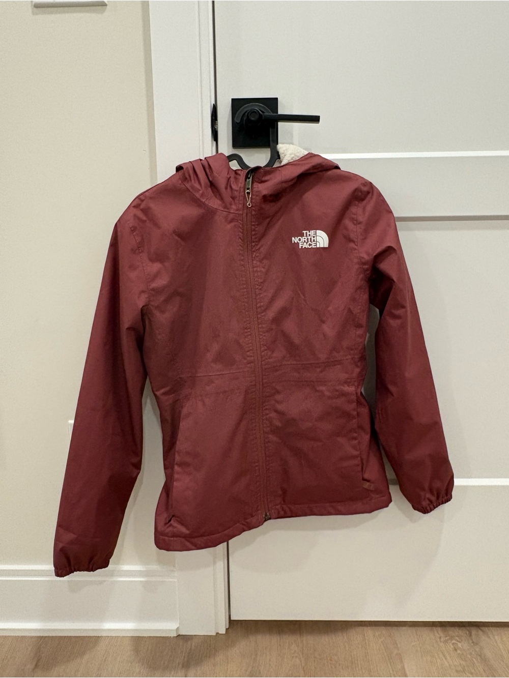 The North Face Kids Maroon Hooded Jacket